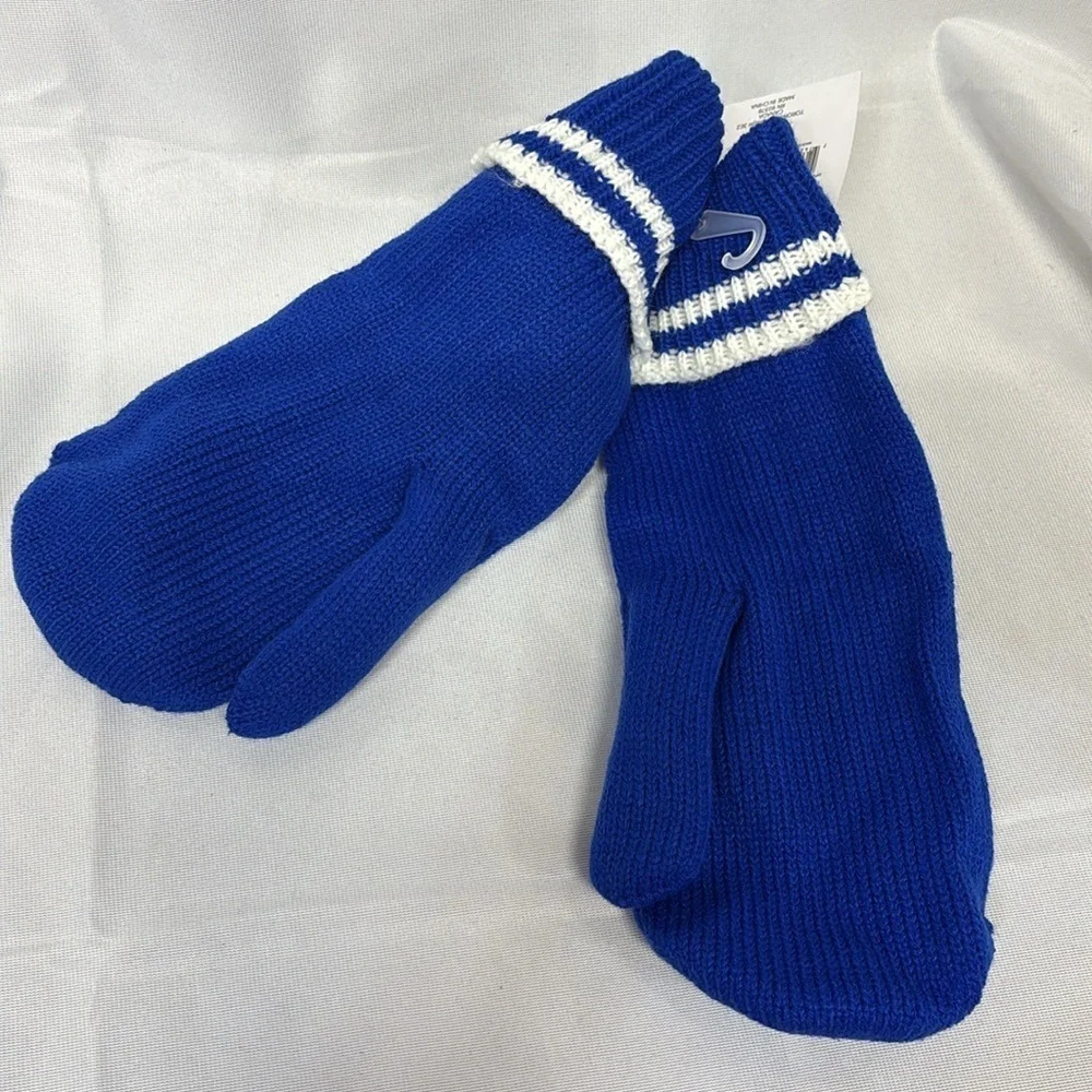 Gertex Knit thick lined Mittens Soft Warm Stretchy One Size Fits Most gloves